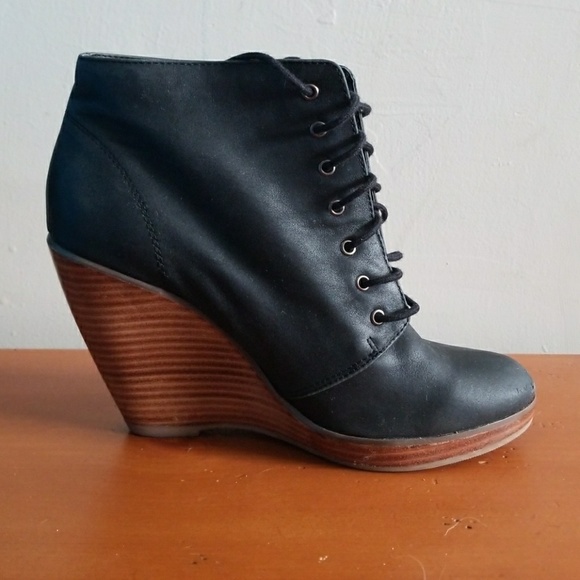 Ankle wedge booties - Picture 3 of 4